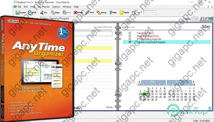 Anytime Organizer Deluxe Serial key