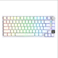 ATTACK SHARK X820Ultra Tri-mode Gasket Mechanical Keyboard – White Contours