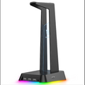 ONIKUMA ST-2 RGB HEADSET STAND & USB HUB – BLACK