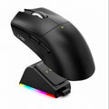 LDON V3 PRO WIRELESS GAMING MOUSE WITH CHARGING DOCK – BLACK